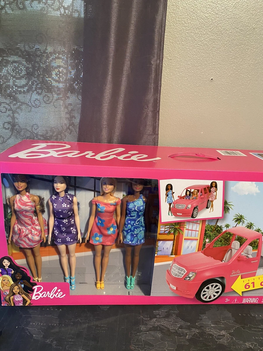 2022 Barbie Costco Limo Doll Set (HGM63) Toy Sisters, 49 OFF