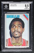 1975-76 Topps Bob Love #140 BGS 8.5