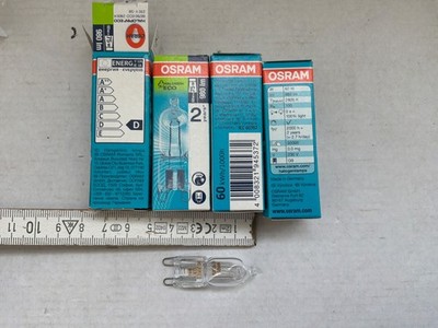 5 Stück Osram Halopin Eco Halogenlampe 66760 60w 980lm 2800K Warmweiß G9