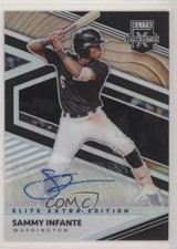 2020 Panini Elite Extra Edition Sammy Infante Samuel #71 Auto u6m