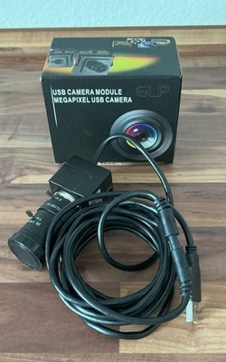 ELP 1080P USB Kamera 5-50mm, optisches manuelles Zoomobjektiv, 2 MP, wie NEU