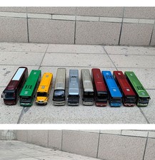 Modelo original 1:42, autobús Yutong, autobús urbano, autobús escolar, modelo fundido a presión para exhibición...