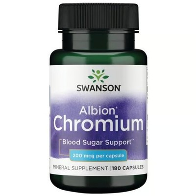 Albion Chrom 200 mcg 180 Kapslen Swanson