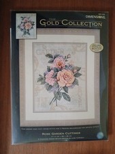 Dimensions The Gold Collection Rose Garden Cuttings Counted Cross Stitch Kit