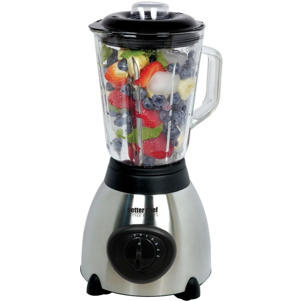 500-Watt Stainless Steel Blender 5 Speed Glass, IM-601S