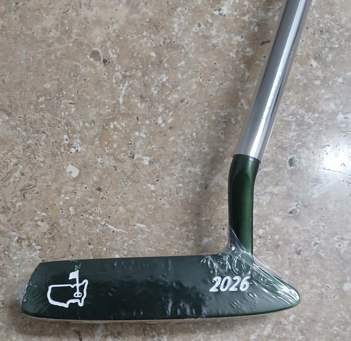 Mini Putter De Golf Commémoratif Masters Tournament Augusta 2008 Tiger Woods, Licence Officielle