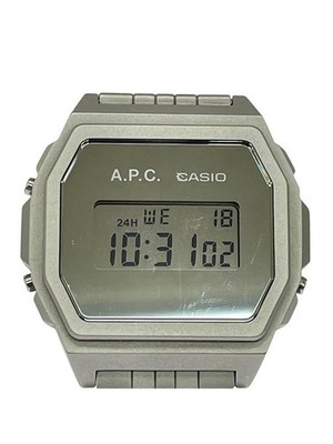 Casio A.P.C. Montre SILVER Digital Watch (A1000ACD-7) | eBay