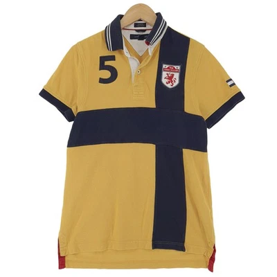 Tommy Hilfiger Vintage Polohemd Grafik Lässig Kragen Ai4 Größe XS - Bild 1 von 4