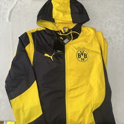 [774202-01]  PUMA BVB PREMATCH WOVEN JACKET Medium 
