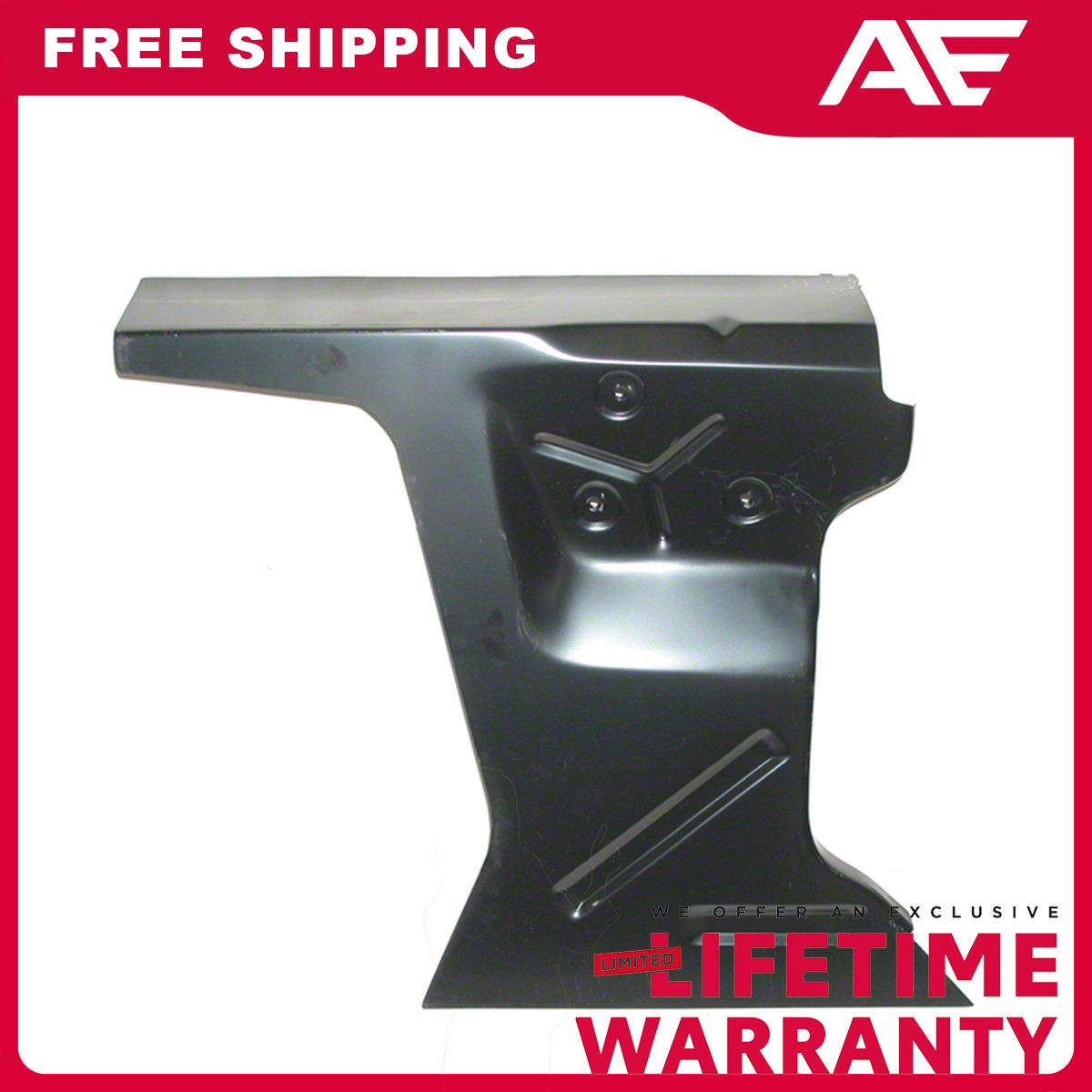 Fender Apron Steel Rear Passenger Side For 1964-1966 Ford GT40 Mustang