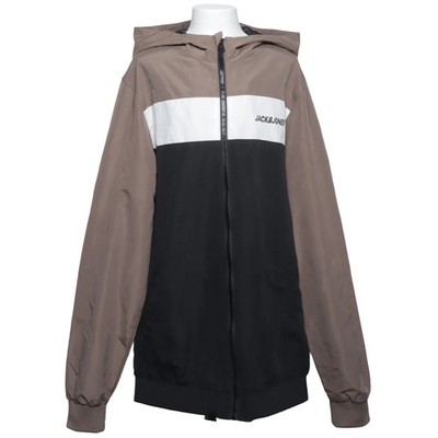 Jack & Jones, Jacke, Jungen, Größe: 176, Schwarz/Beige/Weiß #eSi