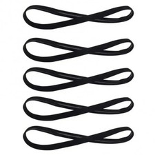 5Pcs Color Women Men Yoga Hair Bands Sports Headband Anti-slip Elastic Rubber