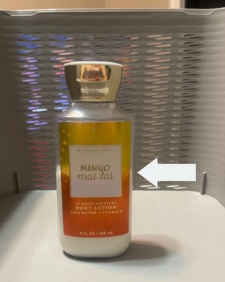 Bath & Body Works Mango Mai Tai Body Lotion 8oz *Used**