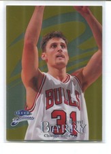 1998 Fleer Brilliants Brent Barry Gold Chicago Bulls #12G 58/99