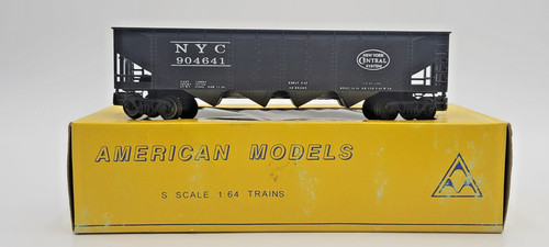 Tolva de carbón calibre S American Models New York Central Four Bay #904641 - Nueva en caja | Zustand: New