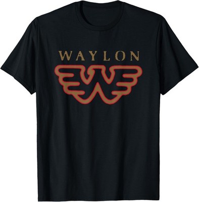 Waylon Jennings Official Flying W Logo T-Shirts
