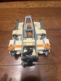 LEGO Star Wars Snowspeeder 75049 Complete Set w/ Luke Skywalker & Dax Minifigure