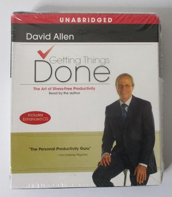 Getting Things Done, The Art of Stress-Free Productivity by David Allen (7 CDs)