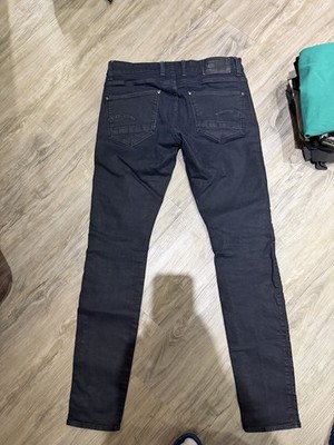 Mens G-Star REVEND SKINNY Stretch Slim Skinny Black Jeans W32 W33 L34 L33 L33