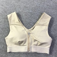 Tommie Copper Sports Bra Womens Small Zip Front Shoulder Support Activewear