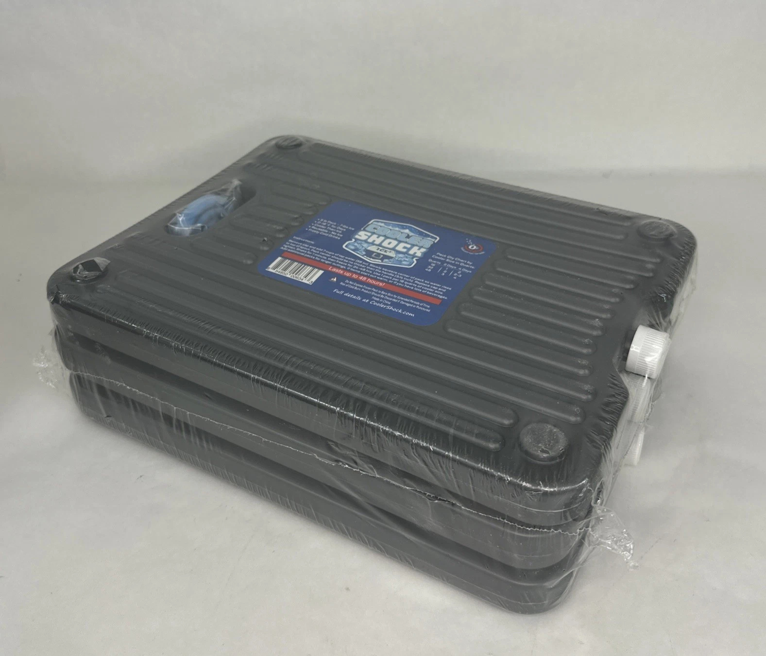 Cooler Shock Hard Ice Packs 3 Pack Reusable Cooler Inserts 48hr Cooling
