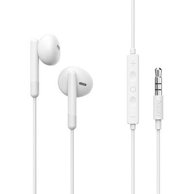 Hama Noble In-Ear Earbuds mit Mikrofon, Kabelknickschutz