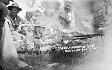 Army Soldiers Newtown Connecticut CT - Reprint