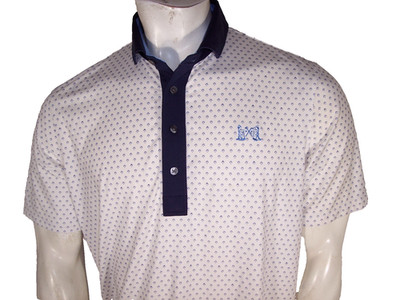 NGLA Greyson National Golf Links of America Wolves All Over Medium Mens Polo