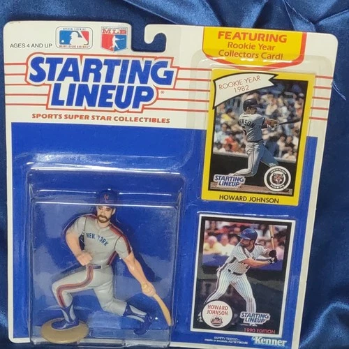 Kenner Starting Lineup Howard Johnson 1990 Edition MLB Figure w/ Collectors Card