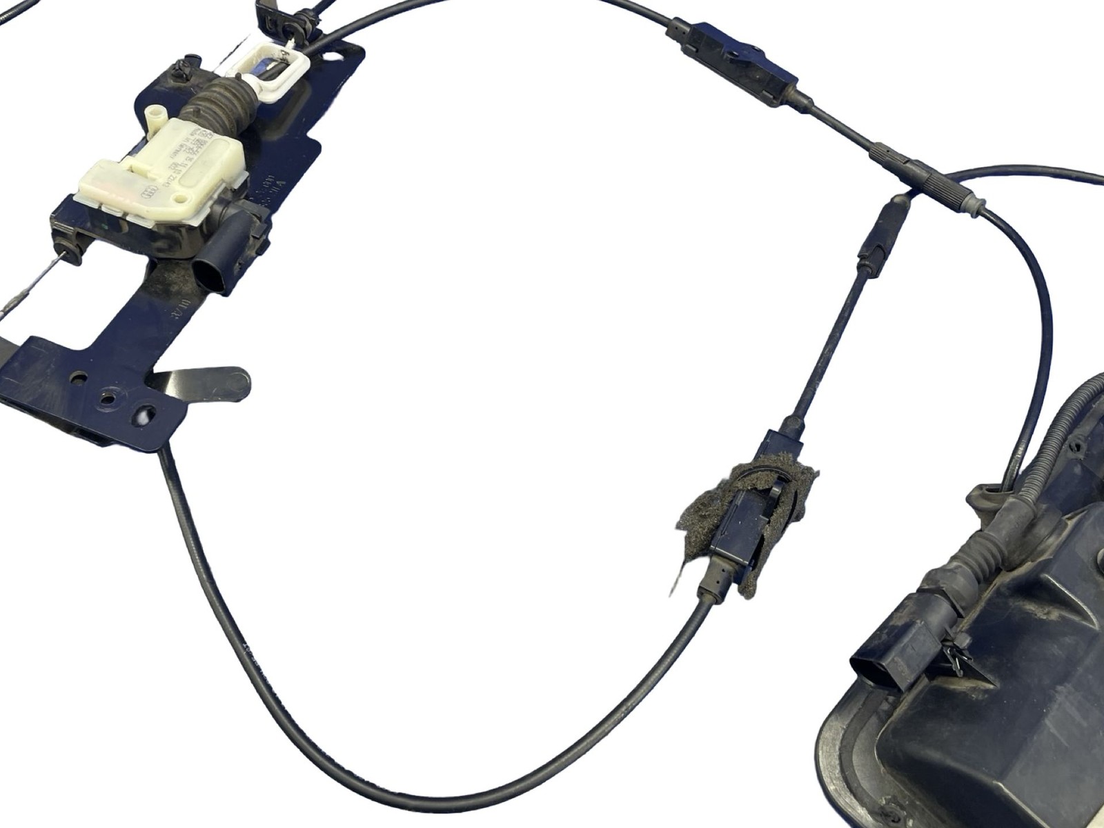 2008-2015 AUDI R8 TYPE 42 FRONT HOOD LOCK LATCH ACTUATOR W/ CABLE RELEASE LATCH