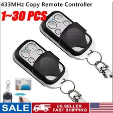 Universal Cloning Electric Gate Door Garage Remote Control Key Fob 433mhz Cloner