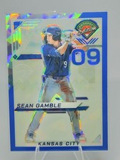 2025 Panini Prospect Edition - Sean Gamble #102 Blue Ice Prizm /299 (RC)