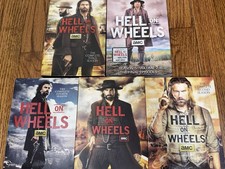 Hell On Wheels Season Sets 1 - 4  5 Volume 2 - 15 DVD Discs Cases With Sleeves
