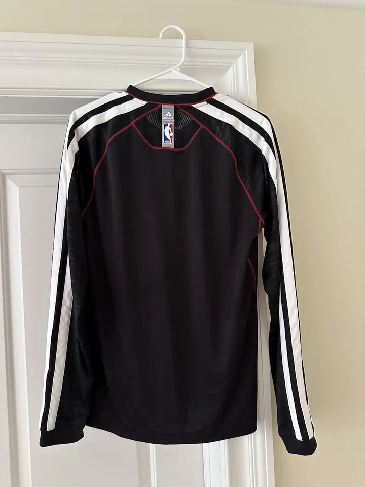 Camiseta deportiva Adidas vintage de la NBA - Miami Heat de manga larga Foto 3 de 4