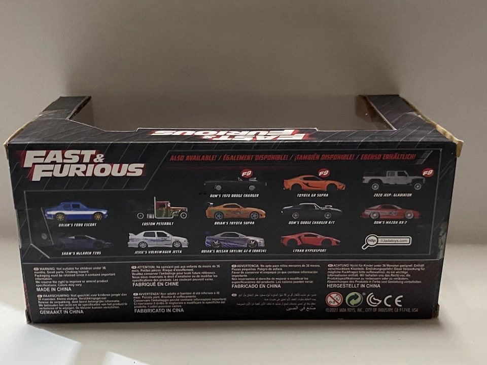 1:24 Fast & Furious Dom's chevy Chevelle SS Jada Toys diecast modelcar - Image 3 of 3