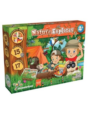 Science4you Nature Explorer Experimentierkasten Naturforscher Set ab 4 Jahre