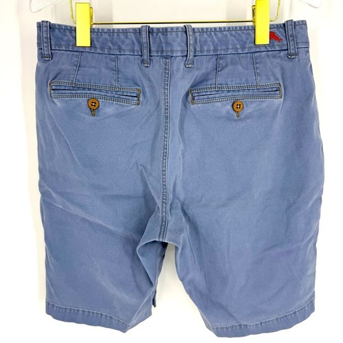 Tommy Bahama Flat Front Chino Shorts Blue Men's Size 33W - Picture 4 of 9
