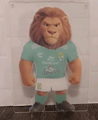 Leon Fc Panzas Verdes Mascota,  Liga Mx , Mexico 11 X 8 Pulgadas 