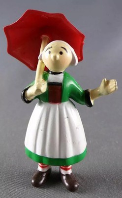 Bécassine - Plastikfigur Minerva - Bécassine Regenschirm offen
