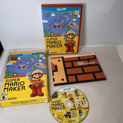Super Mario Maker Book Bundle (Wii U, 2015)  Cib