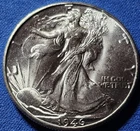 A 1946-D Walking Liberty Half Dollar Choice BU. Blazing Luster!!!