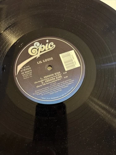 Lil Louis – French Kiss EP  Epic Records 12" REMIX VINYL  ~  NM