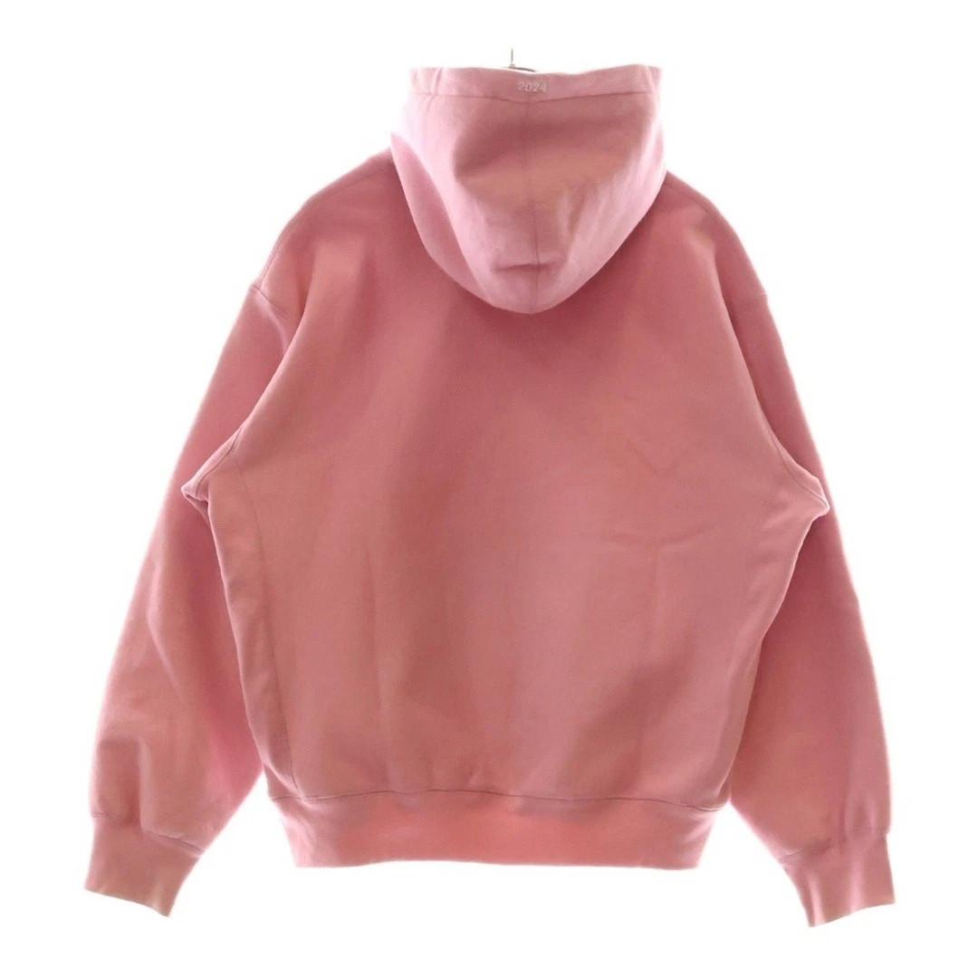 Felpa con cappuccio SUPREME 24AW box logo pullover rosa usata e5fe826b16bcf1