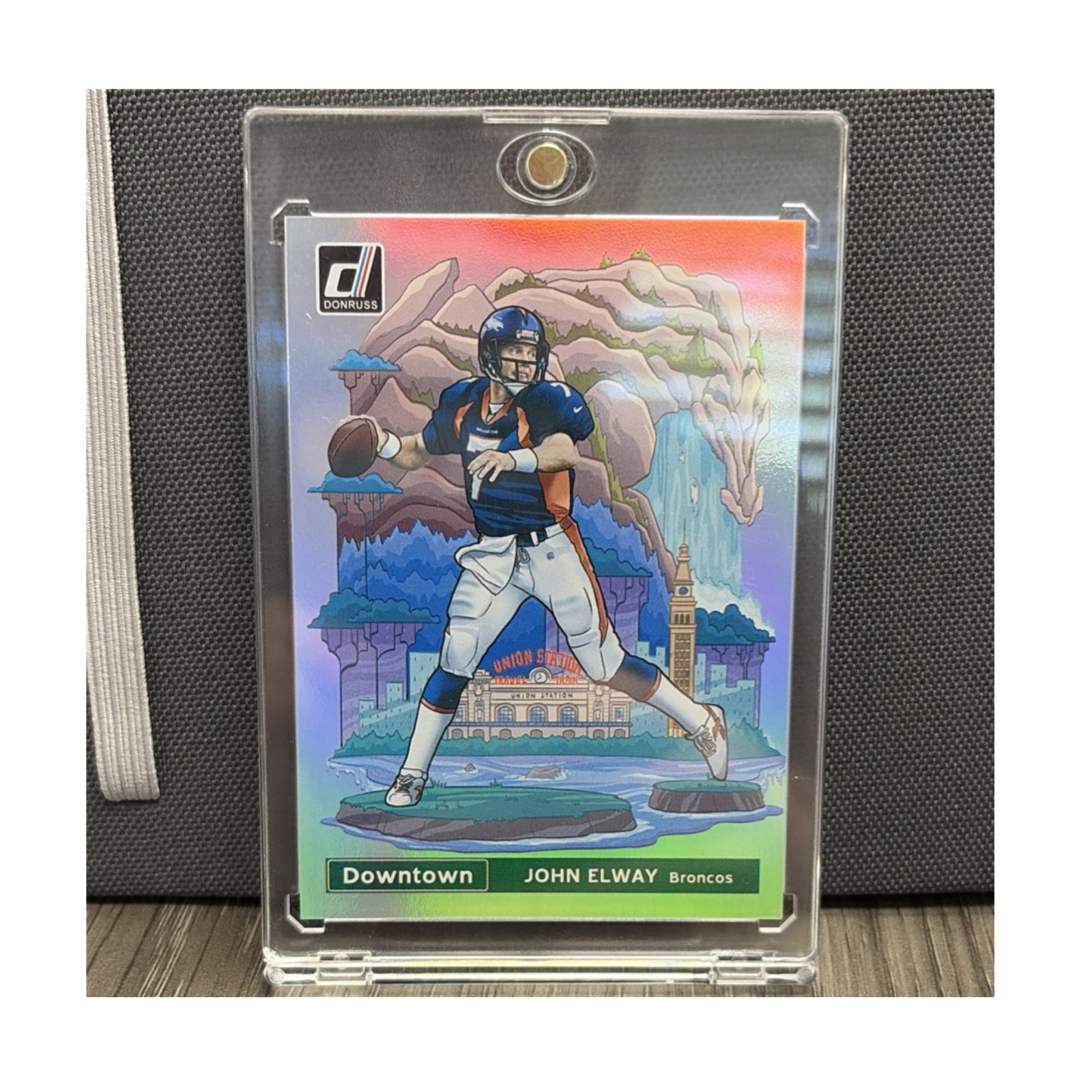 Panini 2021 Donruss Downtown! John Elway DT-24 Denver Broncos Football NFL