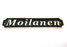 Custom Cast Brass door signs & plaques - Custom language plaques - Custom size