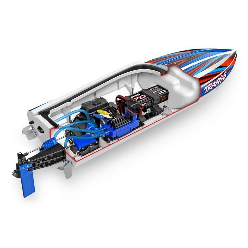 Traxxas 106064-4-GRN Disruptor 26-Zoll V-Rumpf Rennboot Selbstauftichtung grün - Bild 3 von 4