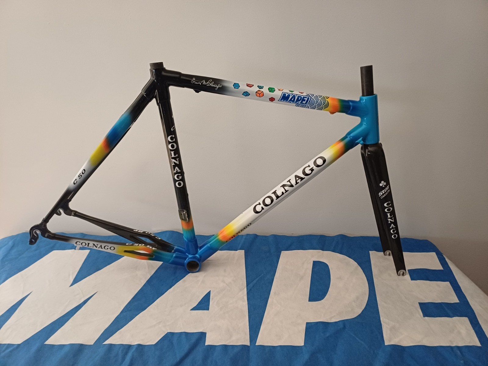 Colnago C50 Mapei Frame And Fork