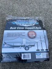 Shoreline Marine Boat Cover Support Pole，Adjustable 12-54"  Pontoon, ABS  Adjust