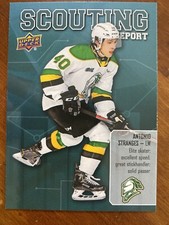 19-20 UD CHL Hockey Scouting Report SR-4 Antonio Stranges
