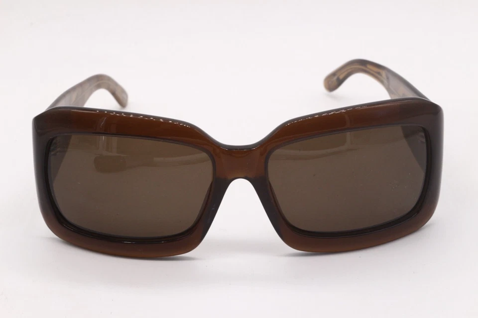 GAFAS DE SOL BADGLEY MISCHKA LUCY CUADRADAS MARRONES AUTÉNTICAS MONTURAS DE DISEÑO 59-17 Foto 2 de 4